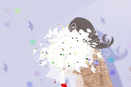 花 
