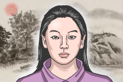 脸上有痣的女人