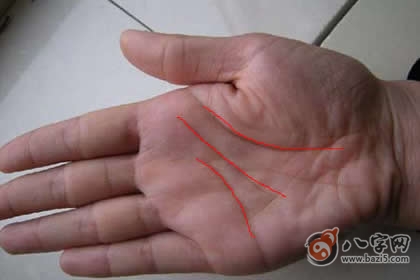 双手是川字掌男人概率高吗 八字网