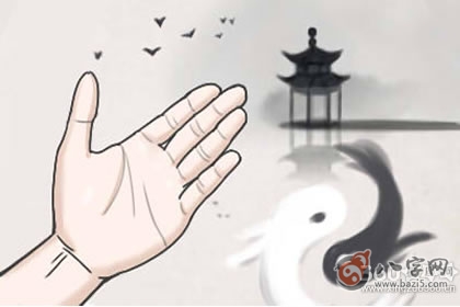 大拇指二个簸箕阴阳纹 是怎么回事