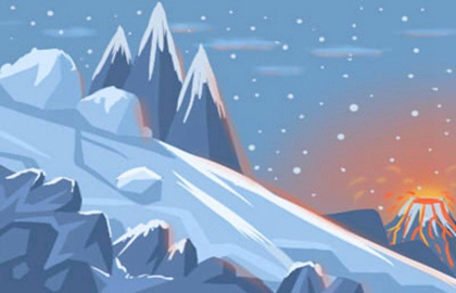 雪山