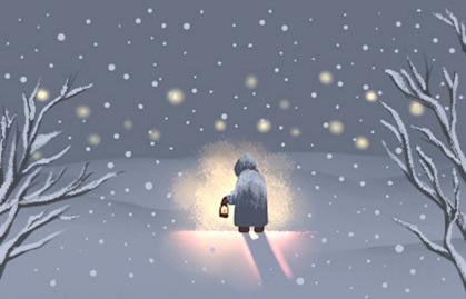 大雪节气4-无字