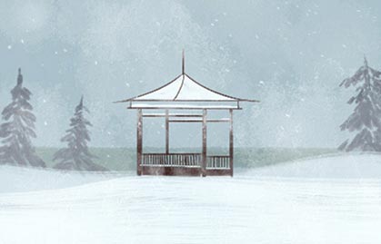大雪节气1-无字