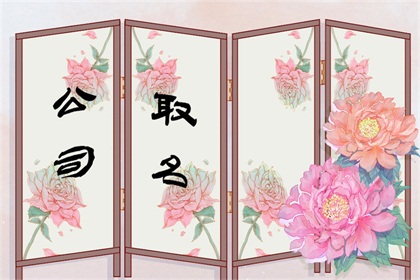 寓意好的投资公司名字