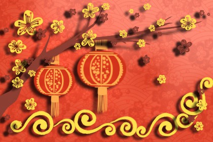 春节贴春联的习俗的由来 如同门神保平安