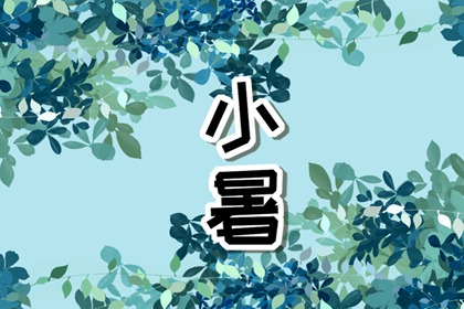 小暑后十五日斗指未为大暑 2022年大暑是几月几日