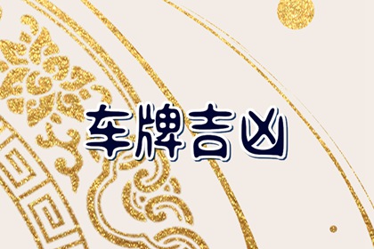 车牌尾号越大越好吗 尾数大比较靠谱