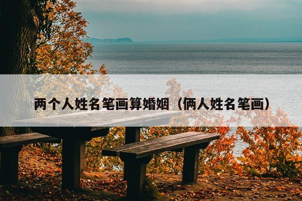 两个人姓名笔画算婚姻（俩人姓名笔画）