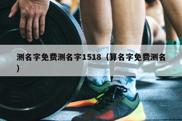 测名字免费测名字1518（算名字免费测名）