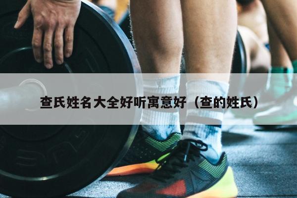 查氏姓名大全好听寓意好（查的姓氏）