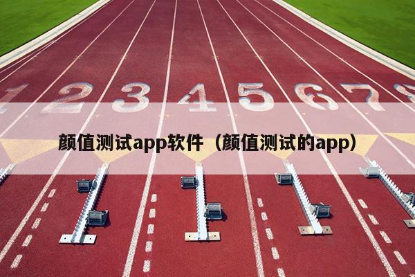 颜值测试app软件（颜值测试的app）