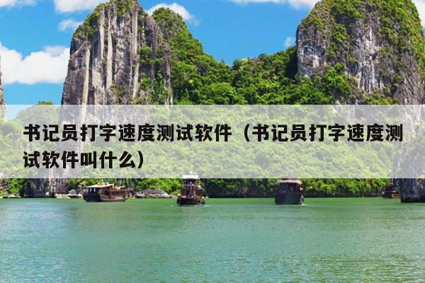书记员打字速度测试软件（书记员打字速度测试软件叫什么）
