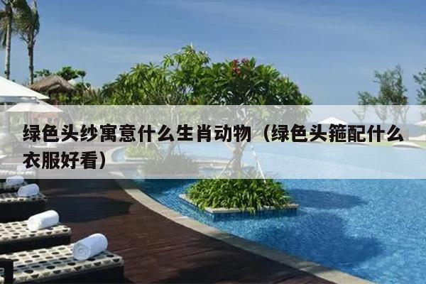 绿色头纱寓意什么生肖动物（绿色头箍配什么衣服好看）