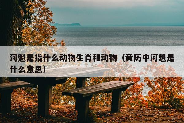 河魁是指什么动物生肖和动物（黄历中河魁是什么意思）
