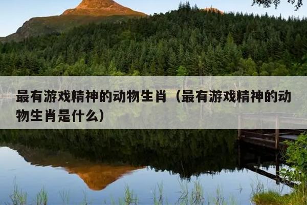 最有游戏精神的动物生肖（最有游戏精神的动物生肖是什么）