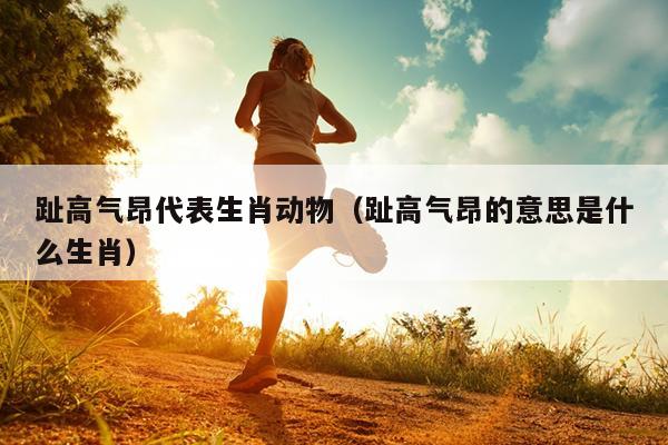 趾高气昂代表生肖动物（趾高气昂的意思是什么生肖）