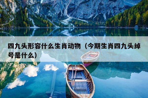 四九头形容什么生肖动物（今期生肖四九头绰号是什么）