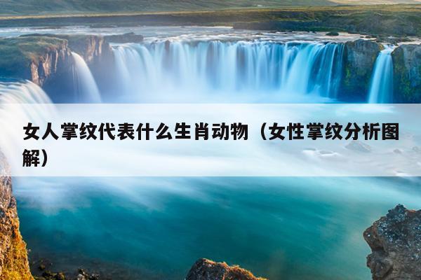 女人掌纹代表什么生肖动物（女性掌纹分析图解）