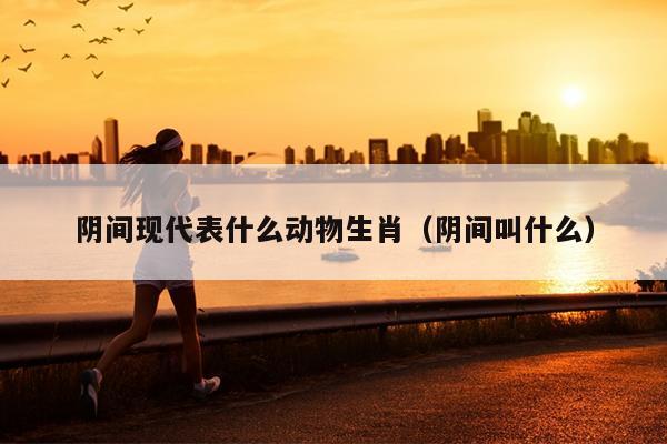 阴间现代表什么动物生肖（阴间叫什么）