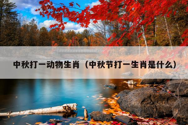 中秋打一动物生肖（中秋节打一生肖是什么）