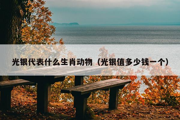 光银代表什么生肖动物（光银值多少钱一个）