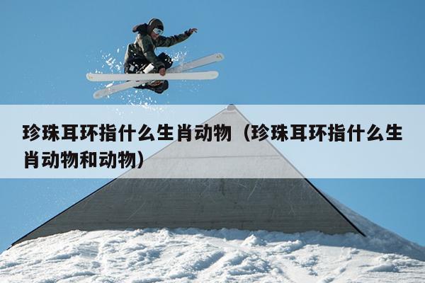 珍珠耳环指什么生肖动物（珍珠耳环指什么生肖动物和动物）