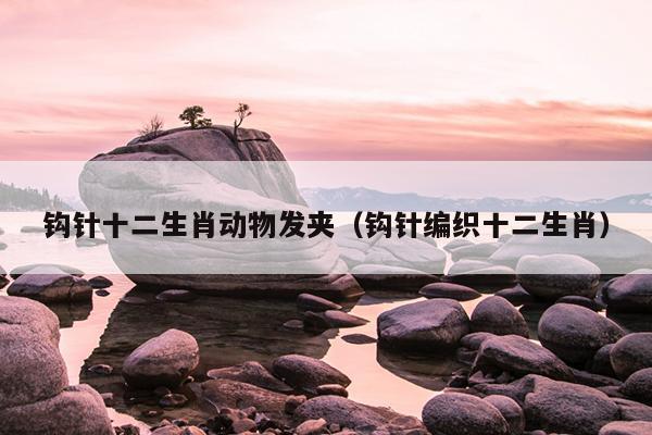 钩针十二生肖动物发夹（钩针编织十二生肖）