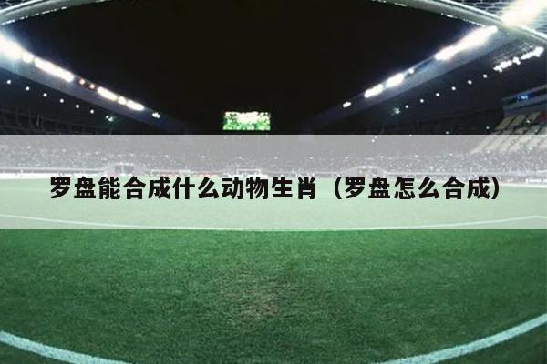罗盘能合成什么动物生肖（罗盘怎么合成）