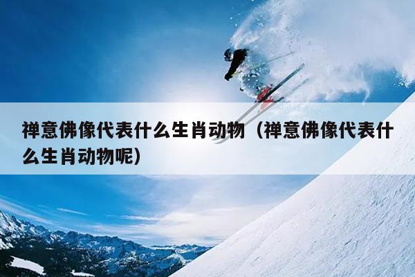 禅意佛像代表什么生肖动物（禅意佛像代表什么生肖动物呢）