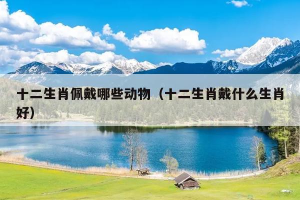 十二生肖佩戴哪些动物（十二生肖戴什么生肖好）