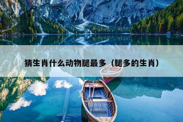 猜生肖什么动物腿最多（腿多的生肖）