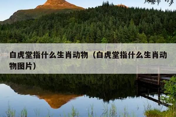 白虎堂指什么生肖动物（白虎堂指什么生肖动物图片）