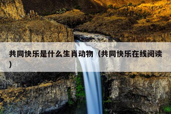 共同快乐是什么生肖动物（共同快乐在线阅读）