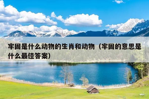 牢固是什么动物的生肖和动物（牢固的意思是什么最佳答案）