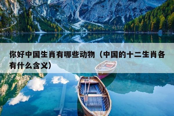 你好中国生肖有哪些动物（中国的十二生肖各有什么含义）