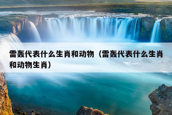雷轰代表什么生肖和动物（雷轰代表什么生肖和动物生肖）