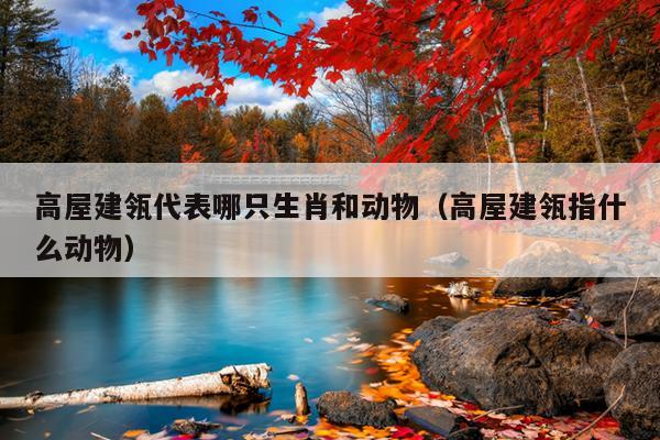 高屋建瓴代表哪只生肖和动物（高屋建瓴指什么动物）