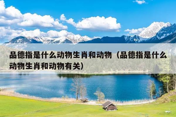 品德指是什么动物生肖和动物（品德指是什么动物生肖和动物有关）