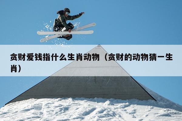 贪财爱钱指什么生肖动物（贪财的动物猜一生肖）