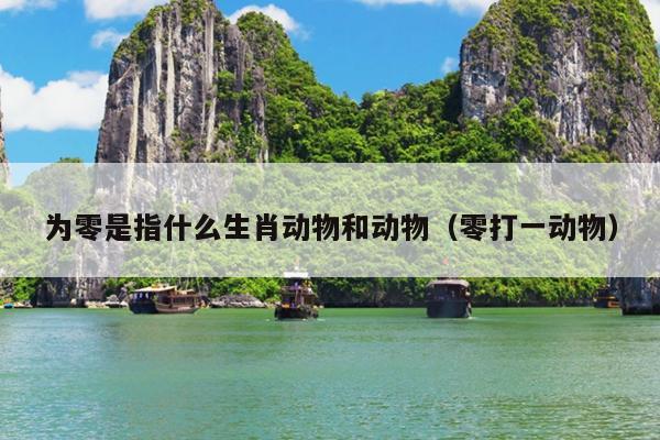 为零是指什么生肖动物和动物（零打一动物）
