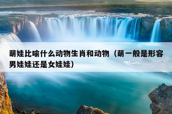 萌娃比喻什么动物生肖和动物（萌一般是形容男娃娃还是女娃娃）
