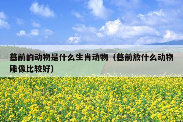 墓前的动物是什么生肖动物（墓前放什么动物雕像比较好）