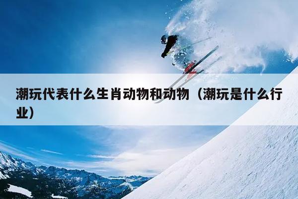 潮玩代表什么生肖动物和动物（潮玩是什么行业）