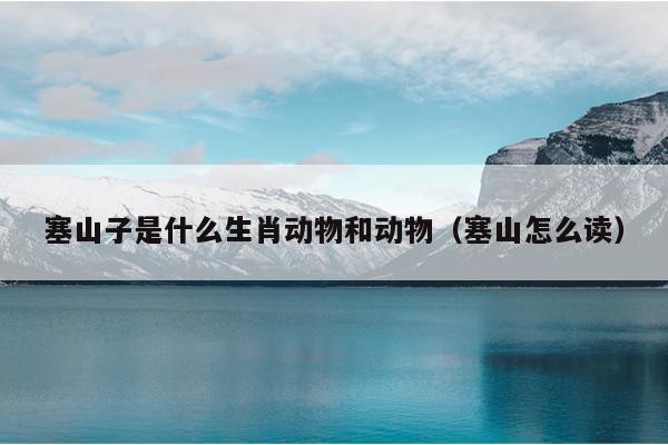塞山子是什么生肖动物和动物（塞山怎么读）