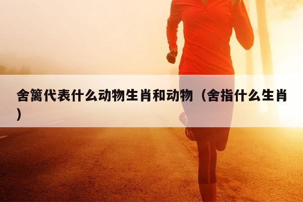 舍篱代表什么动物生肖和动物（舍指什么生肖）