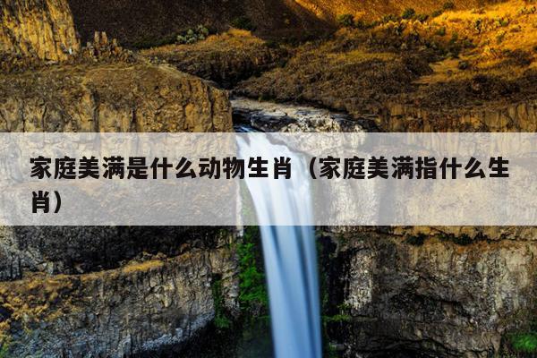 家庭美满是什么动物生肖（家庭美满指什么生肖）