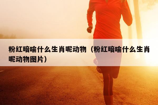 粉红暗喻什么生肖呢动物（粉红暗喻什么生肖呢动物图片）
