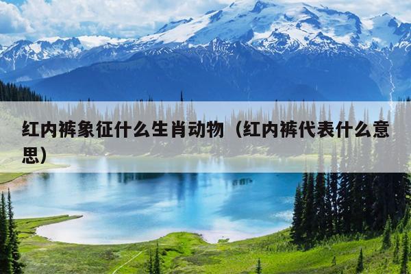 红内裤象征什么生肖动物（红内裤代表什么意思）