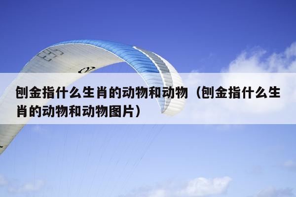 刨金指什么生肖的动物和动物（刨金指什么生肖的动物和动物图片）