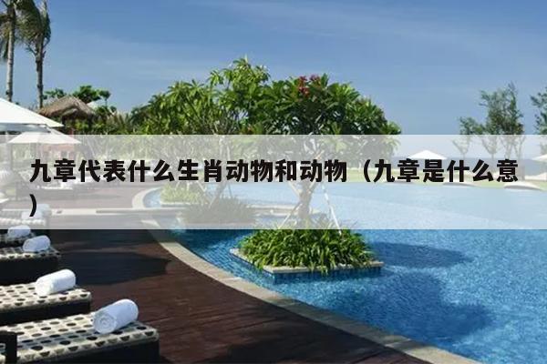 九章代表什么生肖动物和动物（九章是什么意）